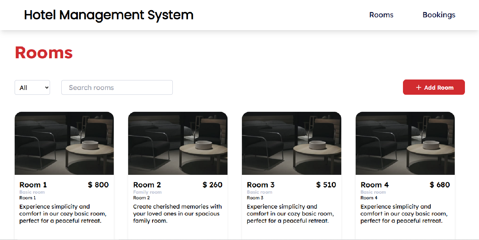 Hotel Management System